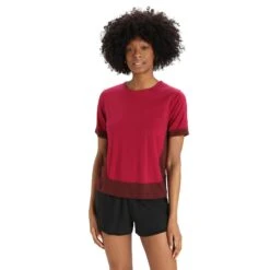 Icebreaker ZONEKNIT SS TEE Damen - Funktionsshirt -Icebreaker Verkäufe 5637954517 b zoneknit ss tee icebreaker 24