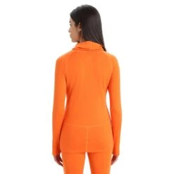 Icebreaker W MERINO LS ROLL NECK Damen - Funktionsshirt -Icebreaker Verkäufe 5637954526 d merino ls roll neck icebreaker 24
