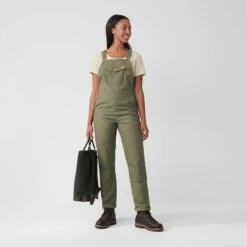 FJÄLLRÄVEN VARDAG DUNGAREE TROUSERS W Damen - Freizeithose -Icebreaker Verkäufe 5638004970 i vardag dungaree trousers w fjaellraeven 24
