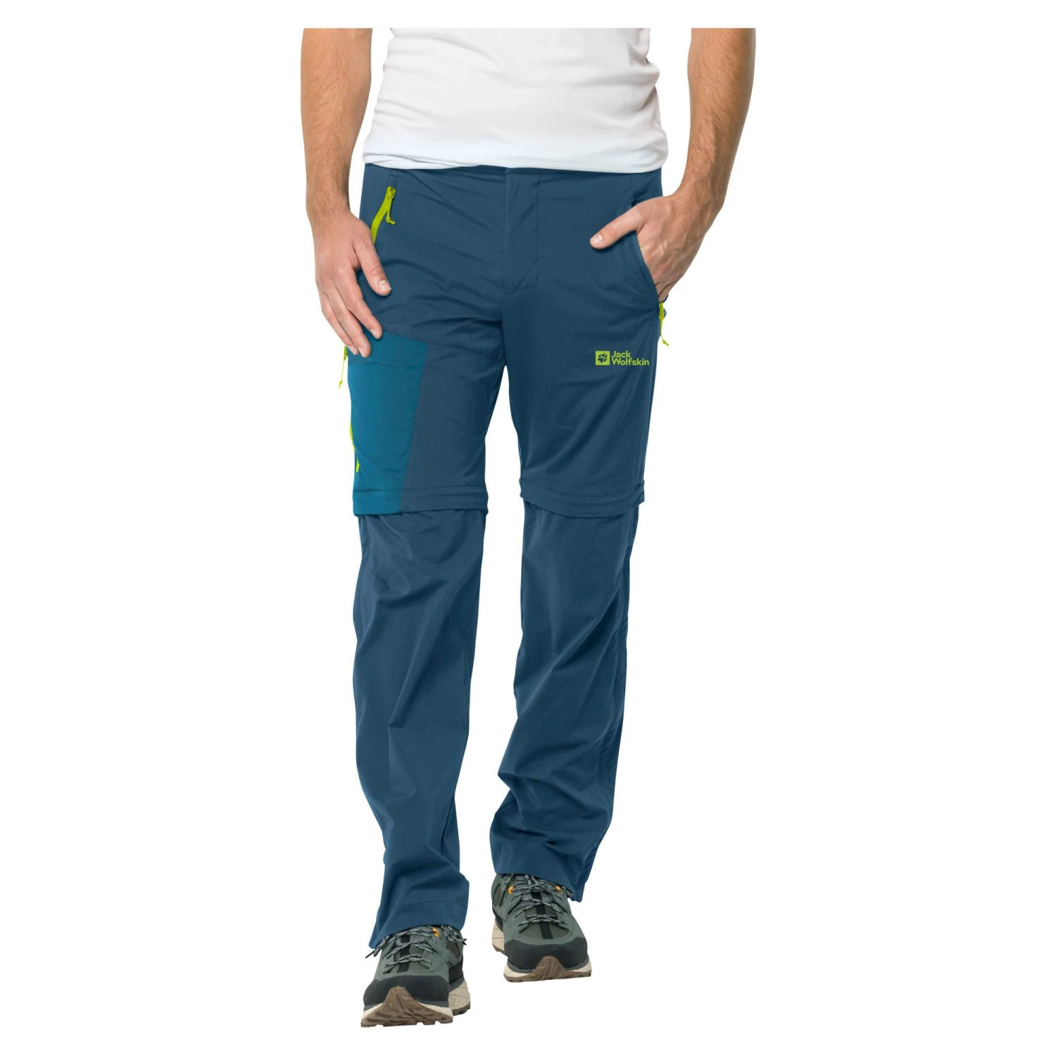 Jack Wolfskin GLASTAL ZIP AWAY PANTS M Herren - Softshellhose 2 Jack Wolfskin GLASTAL ZIP AWAY PANTS M Herren - Softshellhose – Bild 2